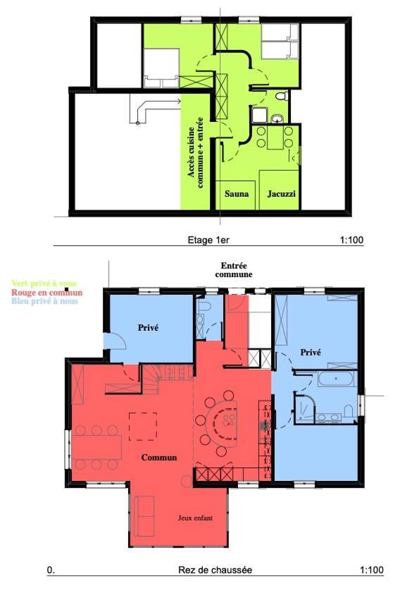 Logement chez l'habitant étage indépendant Grône Esterno foto